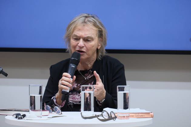 08.10.2026 Frankfurt am Main, Messe Frankfurter Buchmesse 2026 Autorin Elke Heidenreich ihr neues Buch Ach, eine Fanfare