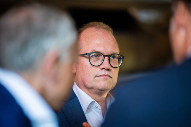 08.10.2026 - Jochen Ott MdL in Herford: Der Fraktionsvorsitzende der NRW-SPD und Spitzenkandidat zum Ministerpräsident zur Landtagswahl 2027. , Herford Nordrhein-Westfalen Deutschland -