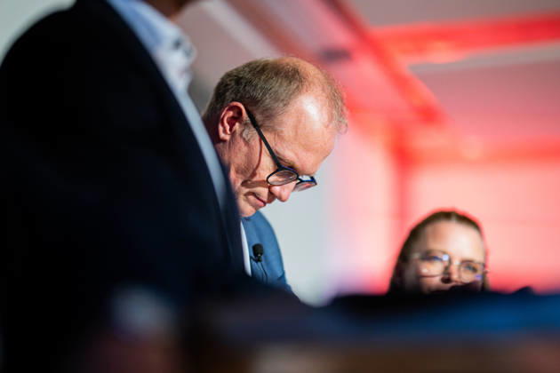 08.10.2026 - Jochen Ott MdL in Herford: Der Fraktionsvorsitzende der NRW-SPD und Spitzenkandidat zum Ministerpräsident zur Landtagswahl 2027. , Herford Nordrhein-Westfalen Deutschland -