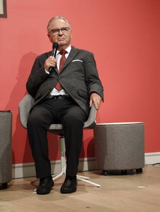 08.10.2026 Frankfurt am Main, Messe Frankfurter Buchmesse 2026 ehemaliger Präsident des Bundesverfassungsgerichts Hans-Jürgen Papier präsentiert sein Buch Unantastbar: Warum ein starkes Bundesverfassungsgericht über die Zukunft von Demokratie und Freiheit entscheidet