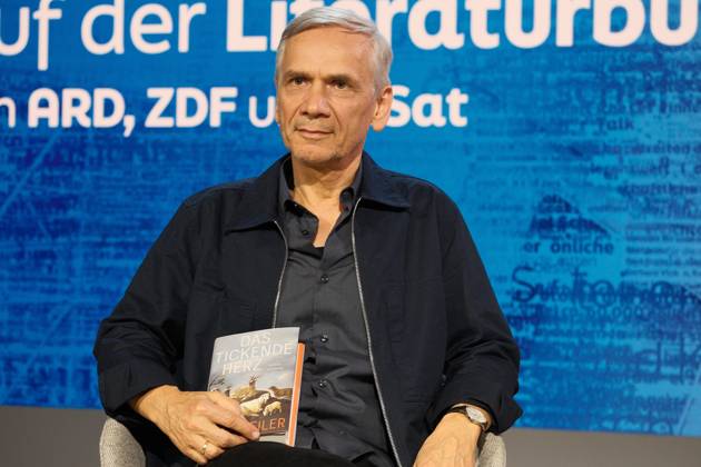 08.10.2026 Frankfurt am Main, Messe Frankfurter Buchmesse 2026 Autor Lutz Seiler präsentiert sein neues Buch Das tickende Herz.