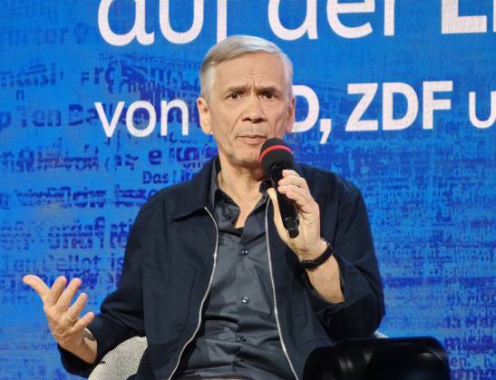 08.10.2026 Frankfurt am Main, Messe Frankfurter Buchmesse 2026 Autor Lutz Seiler präsentiert sein neues Buch Das tickende Herz.