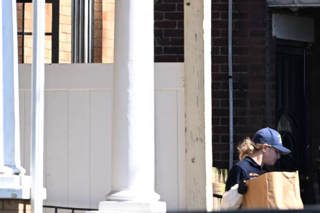 October 8, 2026, Philadelphia, Pennsylvania, USA: FBI agents seize several pieces of evidence from the home of Eugene Horsch on West Chew Avenue in Philadelphia, Pennsylvania, United States, on October 8, 2026. Several evidence boxes and bags including items were removed from the home. Authorities are investigating the property after linking it to at least seven missing women. Eugene Horsch is the son of the late Raymond R.C. Horsch. Philadelphia USA - ZUMAs197 20261008_aaa_s197_103 Copyright: xKylexMazzax