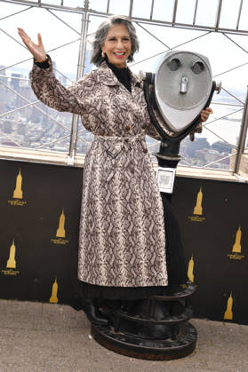 NEW YORK, NY- OCTOBER 8: Rose Abdoo at the Empire State Building to Celebrate the Premiere of CBS New Series, Eternally Yours on October 8, 2026 in New York City. Copyright: xmpi099 MediaPunchx