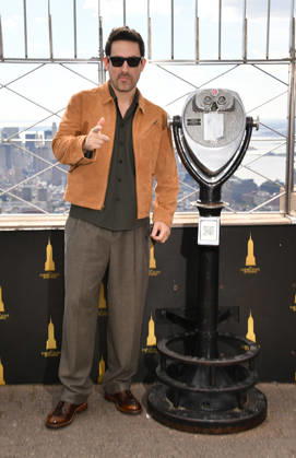 NEW YORK, NY- OCTOBER 8: Ed Weeks at the Empire State Building to Celebrate the Premiere of CBS New Series, Eternally Yours on October 8, 2026 in New York City. Copyright: xmpi099 MediaPunchx