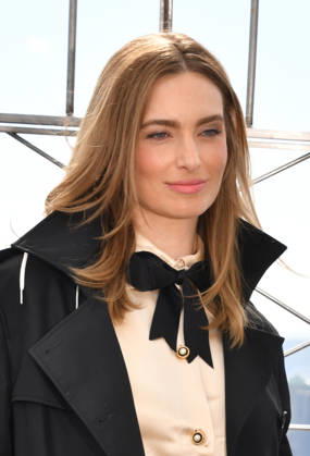 NEW YORK, NY- OCTOBER 8: Allegra Edwards at the Empire State Building to Celebrate the Premiere of CBS New Series, Eternally Yours on October 8, 2026 in New York City. Copyright: xmpi099 MediaPunchx