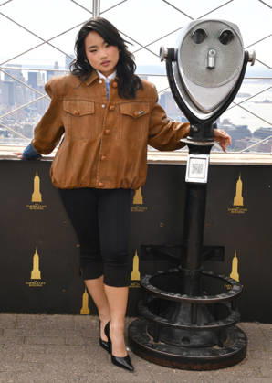 NEW YORK, NY- OCTOBER 8: Helen J. Shen at the Empire State Building to Celebrate the Premiere of CBS New Series, Eternally Yours on October 8, 2026 in New York City. Copyright: xmpi099 MediaPunchx