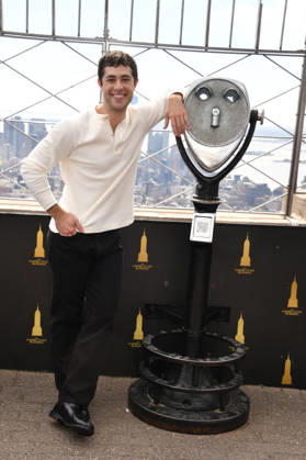 NEW YORK, NY- OCTOBER 8: Jaren Lewison at the Empire State Building to Celebrate the Premiere of CBS New Series, Eternally Yours on October 8, 2026 in New York City. Copyright: xmpi099 MediaPunchx