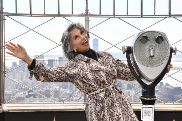 NEW YORK, NY- OCTOBER 8: Rose Abdoo at the Empire State Building to Celebrate the Premiere of CBS New Series, Eternally Yours on October 8, 2026 in New York City. Copyright: xmpi099 MediaPunchx