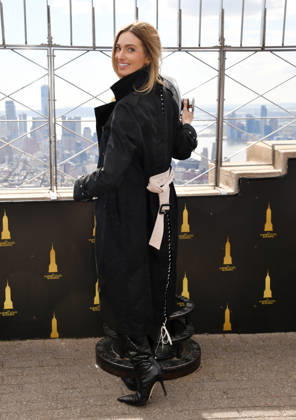 NEW YORK, NY- OCTOBER 8: Allegra Edwards at the Empire State Building to Celebrate the Premiere of CBS New Series, Eternally Yours on October 8, 2026 in New York City. Credit: AdMedia New York City USA - ZUMAa123 20261008_zaa_a123_105 Copyright: xJohnxFyckex