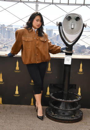NEW YORK, NY- OCTOBER 8: Helen J. Shen at the Empire State Building to Celebrate the Premiere of CBS New Series, Eternally Yours on October 8, 2026 in New York City. Credit: AdMedia New York City USA - ZUMAa123 20261008_zaa_a123_110 Copyright: xJohnxFyckex
