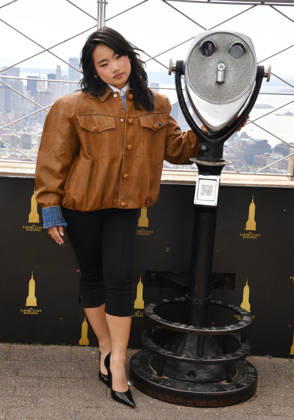 NEW YORK, NY- OCTOBER 8: Helen J. Shen at the Empire State Building to Celebrate the Premiere of CBS New Series, Eternally Yours on October 8, 2026 in New York City. Credit: AdMedia New York City USA - ZUMAa123 20261008_zaa_a123_122 Copyright: xJohnxFyckex