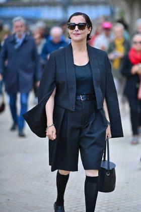 37th Dinard British Irish Film Festival Day 2 FC Jury members President Amira Casar, attend the inauguration of the beach hut bearing Amira Casar name during Day Two of the 37th Dinard British Irish Film Festival on October 8, 2026 in Dinard, France Photo by Franck Castel ABACAPRESS.COM Dinard Copyright: xCastelxFranck ABACAx