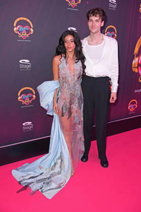 Rita Sebeh aka Sebeya (als Julia), Jonathan Guth (als Romeo) bei der & JULIA MUSICALPREMIERE im Stage Palladium Theater in Stuttgart am 08.10.2026