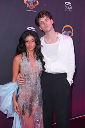 Rita Sebeh aka Sebeya (als Julia), Jonathan Guth (als Romeo) bei der & JULIA MUSICALPREMIERE im Stage Palladium Theater in Stuttgart am 08.10.2026