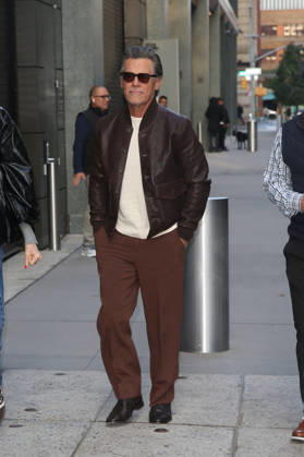 October 8, 2026, New York, New York, USA: JOSH BROLIN arrives at ABC Studios for Ã¢â‚¬ËœGood Morning AmericaÃ¢ New York USA  - ZUMAh16_ 20261008_zaf_h16_002 Copyright: xDanxHerrickx