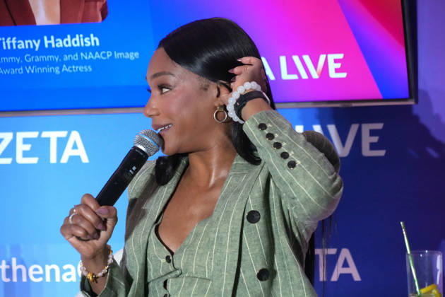 October 8, 2026, New York, Ny, USA: TIFFANY HADDISH attends the ZETA Live Conference 2026,.David Geffen Hall, Lincoln Center, NYC.October 8, 2026 . ZETA Live Conference 2026,.David Geffen Hall, Lincoln Center, NYC.October 8, 2026 . New York USA - ZUMAms4_ 20261008_faf_ms4_016 Copyright: xSoniaxMoskowitzxGordonx