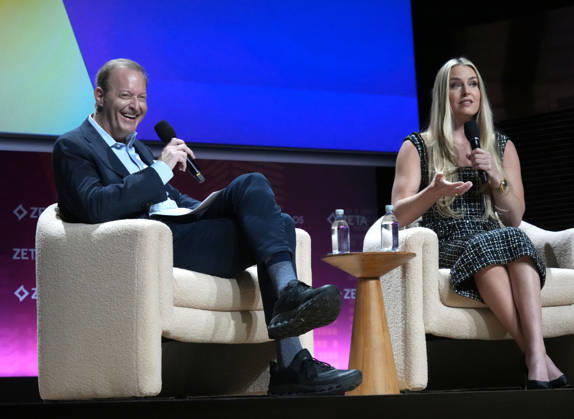 October 8, 2026, New York, Ny, USA: DAVID STEINBERG and LINDSEY VONN attend the ZETA Live Conference 2026,.David Geffen Hall, Lincoln Center, NYC.October 8, 2026 . LINDSEY VONN attends the ZETA Live Conference 2026,.David Geffen Hall, Lincoln Center, NYC.October 8, 2026 . ZETA Live Conference 2026,.David Geffen Hall, Lincoln Center, NYC.October 8, 2026 . New York USA - ZUMAms4_ 20261008_faf_ms4_018 Copyright: xSoniaxMoskowitzxGordonx