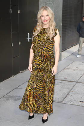 October 8, 2026, New York, New York, USA: LESLIE GROSSMAN arrives at ABC Studios New York USA  - ZUMAh16_ 20261008_zaf_h16_028 Copyright: xDanxHerrickx