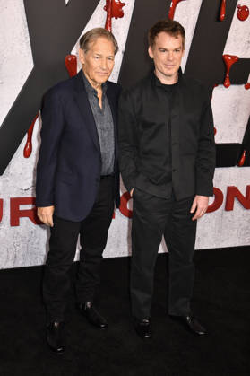 NEW YORK, NY - OCTOBER 8: James Remar and Michael C. Hall at Dexter 20th Anniversary Celebration & Dexter: Resurrection Season 2 premiere at Chelsea Industrial on October 8, 2026 in New York City. Copyright: xmpi099 MediaPunchx