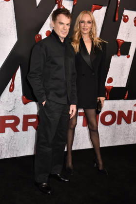 NEW YORK, NY - OCTOBER 8: Michael C. Hall and Uma Thurman at Dexter 20th Anniversary Celebration & Dexter: Resurrection Season 2 premiere at Chelsea Industrial on October 8, 2026 in New York City. Copyright: xmpi099 MediaPunchx