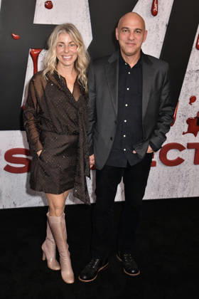 NEW YORK, NY - OCTOBER 8: Lisa Goldsmith and Marcos Siega at Dexter 20th Anniversary Celebration & Dexter: Resurrection Season 2 premiere at Chelsea Industrial on October 8, 2026 in New York City. Copyright: xmpi099 MediaPunchx
