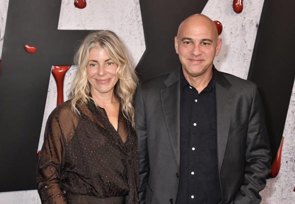 NEW YORK, NY - OCTOBER 8: Lisa Goldsmith and Marcos Siega at Dexter 20th Anniversary Celebration & Dexter: Resurrection Season 2 premiere at Chelsea Industrial on October 8, 2026 in New York City. Copyright: xmpi099 MediaPunchx