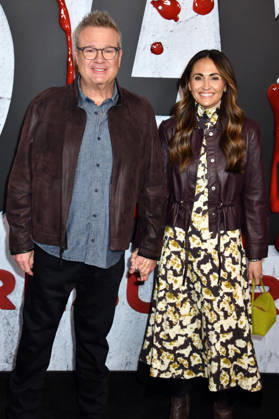 NEW YORK, NY - OCTOBER 8: Eric Stonestreet and Lindsay Stonestreet at Dexter 20th Anniversary Celebration & Dexter: Resurrection Season 2 premiere at Chelsea Industrial on October 8, 2026 in New York City. Copyright: xmpi099 MediaPunchx