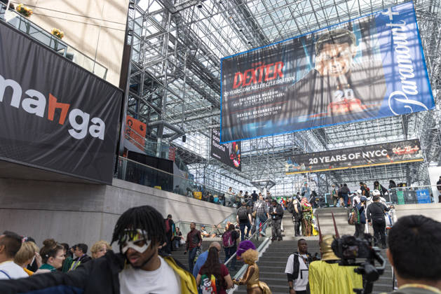 New York Comic Con 2026, People in costumes and makeup pose during New York Comic Con 2026 at the Javits Center in New York City, United States, on Thursday, October 8, 2026. NEW YORK NEW YORK UNITED OF AMERICA Copyright: xVANESSAxCARVALHOx