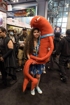 New York Comic Con 2026, People in costumes and makeup pose during New York Comic Con 2026 at the Javits Center in New York City, United States, on Thursday, October 8, 2026. NEW YORK NEW YORK UNITED OF AMERICA Copyright: xVANESSAxCARVALHOx