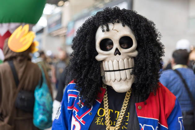 New York Comic Con 2026, People in costumes and makeup pose during New York Comic Con 2026 at the Javits Center in New York City, United States, on Thursday, October 8, 2026. NEW YORK NEW YORK UNITED OF AMERICA Copyright: xVANESSAxCARVALHOx