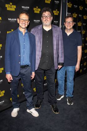 October 8, 2026, New York, New York, United States: (L-R) Thomas Vitale, Mark A. Altman and Ashley Miller attend. The Sixty Year Mission: How Star Trek Changed Television And The World New York premiere at Regal Times Square on October 08, 2026 in New York City. New York United States  - ZUMAs197 20261008_aaa_s197_286 Copyright: xRonxAdarx