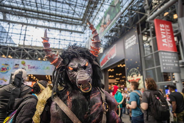 October 8, 2026, New York, New York, USA: People in costumes and makeup pose during New York Comic Con 2026 at the Javits Center in New York City, United States, on Thursday, October 8, 2026. New York USA - ZUMAc233 20261008_zsp_c233_058 Copyright: xVanessaxCarvalhox