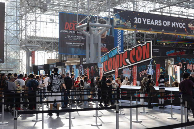 October 8, 2026, New York, New York, USA: People in costumes and makeup pose during New York Comic Con 2026 at the Javits Center in New York City, United States, on Thursday, October 8, 2026. New York USA - ZUMAc233 20261008_zsp_c233_053 Copyright: xVanessaxCarvalhox