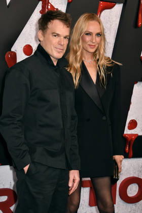 NEW YORK, NY - OCTOBER 8: Michael C. Hall and Uma Thurman at Dexter 20th Anniversary Celebration & Dexter: Resurrection Season 2 premiere at Chelsea Industrial on October 8, 2026 in New York City. Credit: AdMedia New York City USA - ZUMAa123 20261008_zaa_a123_193 Copyright: xJohnxFyckex