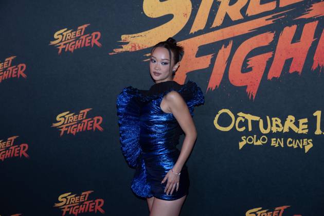 October 8, 2026: TO-45411 & x2013; Mexico City. October 8, 2026. Callina Liang during the "Street Fighter" movie fan event at Plaza Universidad in Mexico City. Clasos.com.mx - ZUMAcs4_ 20261008_faa_cs4_186 Copyright: xMikaxRoblesx