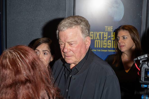 October 8, 2026, New York, New York, United States: William Shatner attends. The Sixty Year Mission: How Star Trek Changed Television And The World New York premiere at Regal Times Square on October 08, 2026 in New York City. New York United States  - ZUMAs197 20261008_aaa_s197_307 Copyright: xRonxAdarx