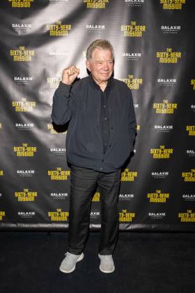 October 8, 2026, New York, New York, United States: William Shatner attends. The Sixty Year Mission: How Star Trek Changed Television And The World New York premiere at Regal Times Square on October 08, 2026 in New York City. New York United States  - ZUMAs197 20261008_aaa_s197_324 Copyright: xRonxAdarx