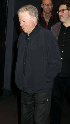 October 8, 2026, New York, New York, USA: Actor WILLIAM SHATNER seen during the red carpet arrivals for the New York All Media Premiere Screening of The Sixty-Year Mission - How Star Trek Changed Television and the World held at Regal Times Square Theaters. New York USA  - ZUMAk03_ 20261008_zaf_k03_027 Copyright: xNancyxKaszermanx