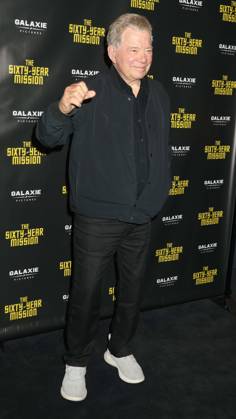 October 8, 2026, New York, New York, USA: Actor WILLIAM SHATNER seen during the red carpet arrivals for the New York All Media Premiere Screening of The Sixty-Year Mission - How Star Trek Changed Television and the World held at Regal Times Square Theaters. New York USA  - ZUMAk03_ 20261008_zaf_k03_031 Copyright: xNancyxKaszermanx