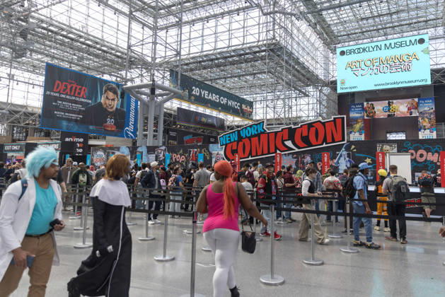 October 8, 2026, New York, New York, USA: People in costumes and makeup pose during New York Comic Con 2026 at the Javits Center in New York City, United States, on Thursday, October 8, 2026. New York USA - ZUMAc233 20261008_zsp_c233_007 Copyright: xVanessaxCarvalhox