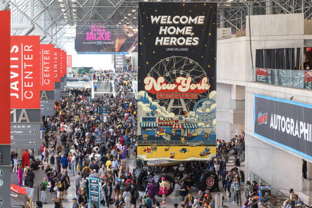 October 8, 2026, New York, New York, USA: People in costumes and makeup pose during New York Comic Con 2026 at the Javits Center in New York City, United States, on Thursday, October 8, 2026. New York USA - ZUMAc233 20261008_zsp_c233_011 Copyright: xVanessaxCarvalhox