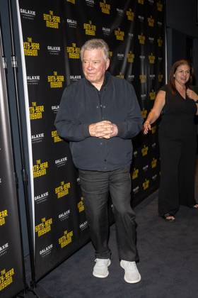 October 8, 2026, New York, New York, United States: William Shatner attends. The Sixty Year Mission: How Star Trek Changed Television And The World New York premiere at Regal Times Square on October 08, 2026 in New York City. New York United States - ZUMAs197 20261008_aaa_s197_303 Copyright: xRonxAdarx