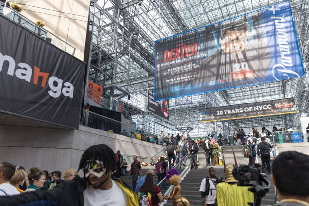 October 8, 2026, New York, New York, USA: People in costumes and makeup pose during New York Comic Con 2026 at the Javits Center in New York City, United States, on Thursday, October 8, 2026. New York USA - ZUMAc233 20261008_zsp_c233_013 Copyright: xVanessaxCarvalhox