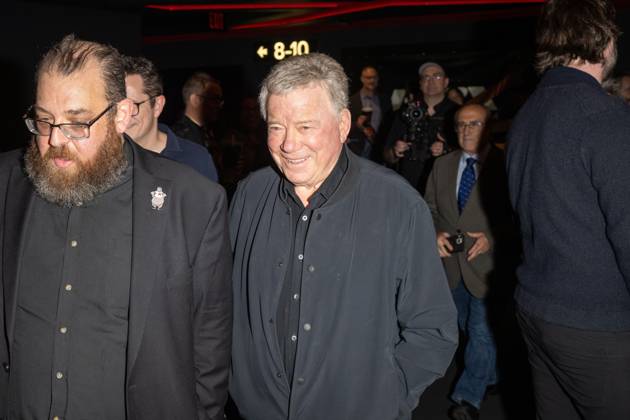 October 8, 2026, New York, New York, United States: William Shatner attends. The Sixty Year Mission: How Star Trek Changed Television And The World New York premiere at Regal Times Square on October 08, 2026 in New York City. New York United States - ZUMAs197 20261008_aaa_s197_315 Copyright: xRonxAdarx
