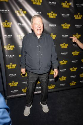October 8, 2026, New York, New York, United States: William Shatner attends. The Sixty Year Mission: How Star Trek Changed Television And The World New York premiere at Regal Times Square on October 08, 2026 in New York City. New York United States - ZUMAs197 20261008_aaa_s197_316 Copyright: xRonxAdarx