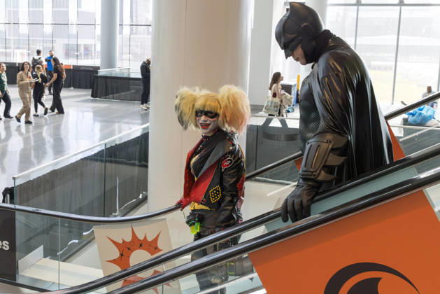 October 8, 2026, New York, New York, USA: People in costumes and makeup pose during New York Comic Con 2026 at the Javits Center in New York City, United States, on Thursday, October 8, 2026. New York USA - ZUMAc233 20261008_zsp_c233_019 Copyright: xVanessaxCarvalhox