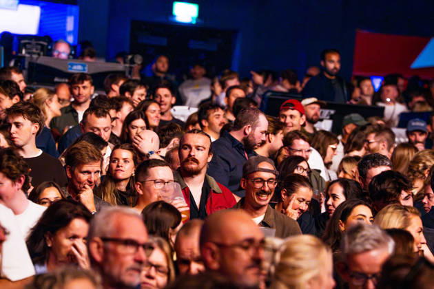 Irish folk trio Amble perform live at O2 Academy Brixton in Brixton, London, Audience members attend Irish folk trio Amble™s live performance at O2 Academy Brixton in Brixton, London, United Kingdom, on 8 October 2026., Credit:Paul Bogle Avalon  Copyright: xPaulxBoglex xAvalonx 1141594822