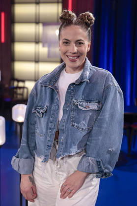 LaFee bei der Aufzeichnung der WDR-Talkshow Kölner Treff im WDR Studio BS 3. Köln, 08.10.2026
