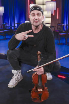 David Garrett bei der Aufzeichnung der WDR-Talkshow Kölner Treff im WDR Studio BS 3. Köln, 08.10.2026